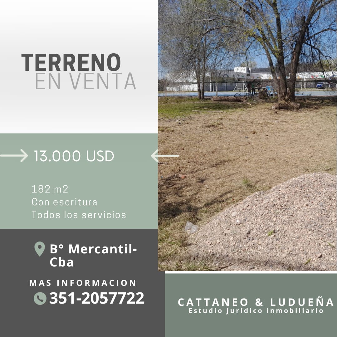 TERRENO EN VENTA-Barrio Mercantil Cba. - Imagen 3